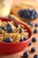 Wholewheat Cereal with Blueberries