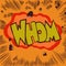 WHOM! Lettering comics style