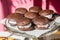 Whoopie Pies in Window of a Maine Bakery