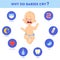 Why baby is crying infographic for young mother