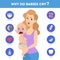 Why baby is crying infographic for young mother