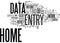 Why Data Entry From Home Is So Attractive Word Cloud
