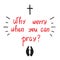 Why worry when you can pray