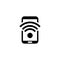 Wi-Fi Hotspot Icon. Flat Design