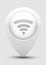 Wi fi icon in gray pointer