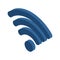 Wi-fi sign. WiFi symbol. Wireless connection icon