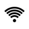 Wi-Fi signal wi fi internet hotspot vector icon