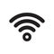 Wi-Fi wlan signal icon. Vector wi fi access, free wireless internet sign