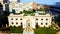 Wichita, Drone View, Carnegie Library, Downtown, Kansas