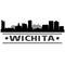 Wichita Skyline City Icon Vector Art Design