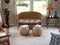 Wicker love seat