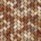 Wicker rattan seamless texture for CG