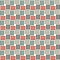 Wicker seamless pattern. Basket weave motif. Pastel colors geometric abstract background with overlapping stripes.