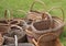 Wicker Shopping Baskets.