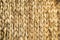 Wicker texture of beige basket. Pattern for abstract background or texture
