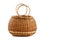 Wicker vintage willow basket