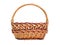 Wickerwork basket with handle