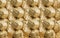 Wickerwork pattern, birch basket straw background rustic texture
