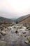 The Wicklow Mountains National Park, river and waterfall.