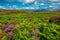 Wicklow Mountains near Dublin in Ireland