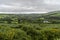 Wicklow way landscape in a cloudy day