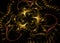 Wide Abstract SteamPunk Background