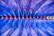 A Wide Angle Geometric Image of the Chapel Ceiling of the Air Force Academy