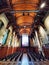 A wide-angle image of the University of Canterbury main assembly hall's interior