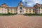 Wide angle shot of the Central Mineral Baths in Sofia, Bulgaria