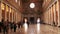 Wide angle tilt up of the interior of basilica santa maria maggiore, rome