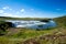 A wide angle view of the Faxi or Vatnsleysufoss waterfall, located on the Golden Circle.The