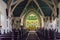 Wide angle view of the Royal Chapel of St John the Baptist,  Isle of Man