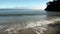 Wide Angle Waves Coming On Beach Gualala California