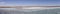 Wide Atacama Salt Lake Panorama