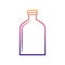 wide bottle nolan icon. Simple thin line, outline vector of BOTTLE icons for ui and ux, website or mobile application