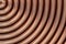 Wide brushed metal concentric background