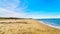 The wide and clean sandy beach at Banjaardstrand along the Oosterschelde