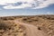 Wide Gravel Path of Tawa Trail In Petrified Forest