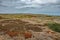 Wide landscape at Cavern Point plateau, Santa Cruz Island, CA, USA