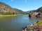 Wide Mountain River Cuts a Valley - Clark Fork River