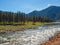 Wide Mountain River Cuts a Valley - Clark Fork River