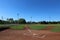 Wide Open Baseball Field