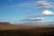 Wide open and gigantic landscape in the West of the USA