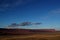 Wide open and gigantic landscape in the West of the USA