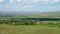 Wide pan of an Iranian village