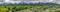 Wide Panorama of Tetons