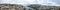 Wide panorama of zurich