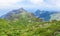 Wide panoramic view of the Macizo de Teno mountains in Tenerife