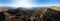 Wide panoramic view of Madari Natural Trail, Cyprus