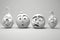 a wide range various of emotions emoji smiley figures